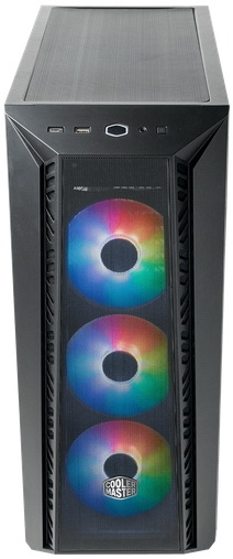 Cooler Master MasterBox 520Mesh USB3.0x1,USB3.1type Cx1,Audio,ARGB fanx3,front Mesh panel Cooler Master MasterBox 520Mesh USB3.0x1,USB3.1type Cx1,Audio,ARGB fanx3,front Mesh panel фото