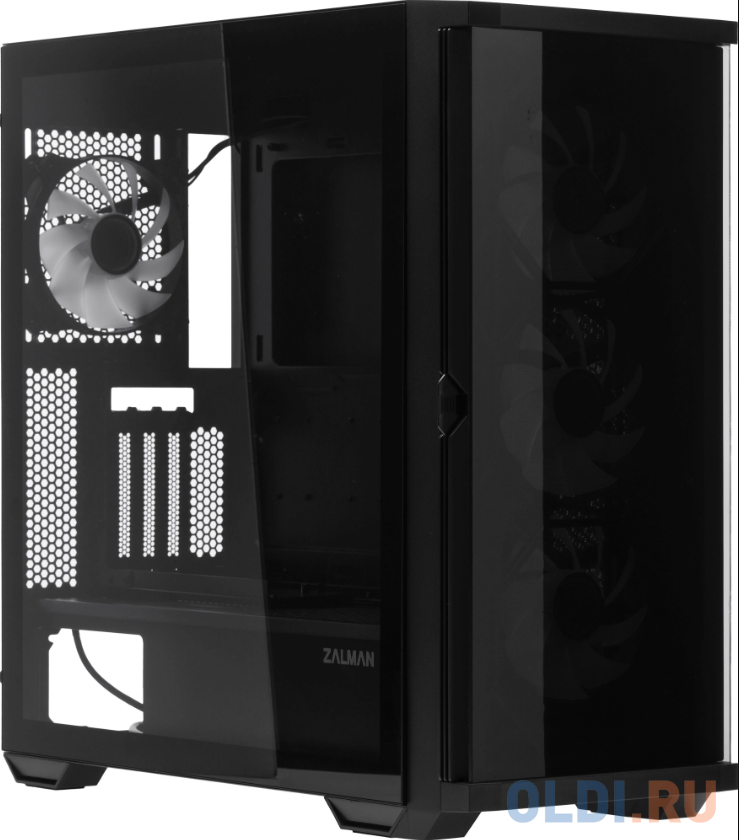 Корпус MidiTower Zalman Z10 DUO (ATX, black, window, 2xUSB3.0, 1xUSB 3.1 Type-C, 3x140mm ARGB, 1x120mm ARGB) (Zalman Z10 DUO) фото