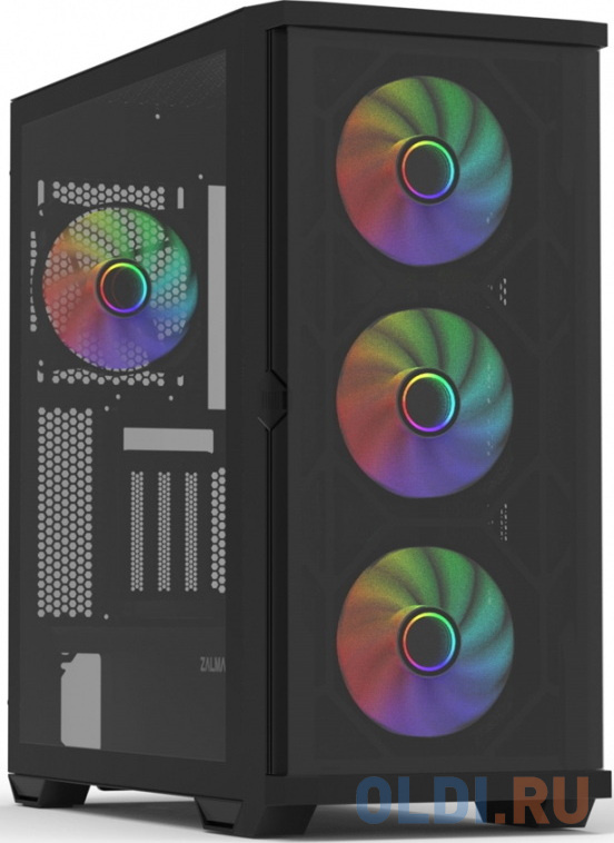 Корпус MidiTower Zalman Z10 DUO (ATX, black, window, 2xUSB3.0, 1xUSB 3.1 Type-C, 3x140mm ARGB, 1x120mm ARGB) (Zalman Z10 DUO) фото