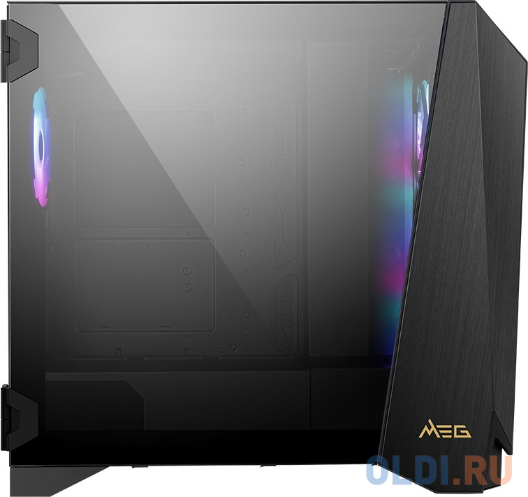 MEG PROSPECT 700R Mid-Tower, E-ATX, 2xUSB 3.2, 1xUSB-C, Audio I/O, 4x140 ARGB fan, Laminated Tempered Glass, (41556) фото