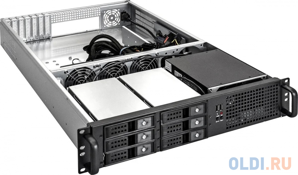 Серверный корпус 2U Exegate Pro 2U660-HS06 600 Вт чёрный EX264955RUS фото