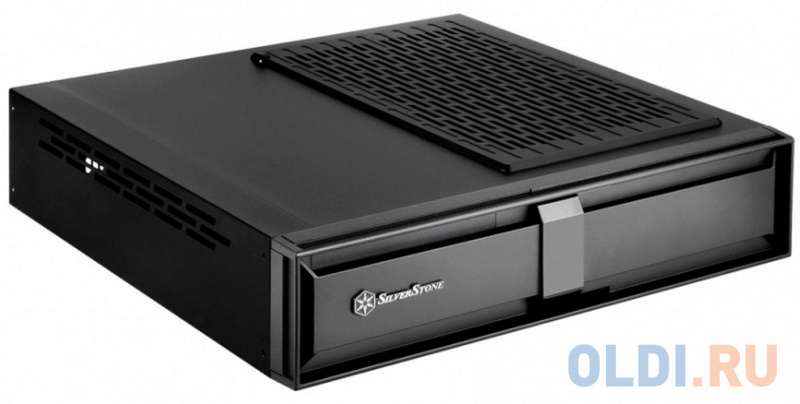 Корпус mini-ITX SilverStone SST-ML08B-H Milo Без БП чёрный Корпус mini-ITX SilverStone SST-ML08B-H Milo Без БП чёрный фото