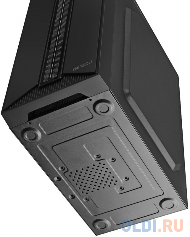 Корпус microATX GINZZU B350 Без БП чёрный фото