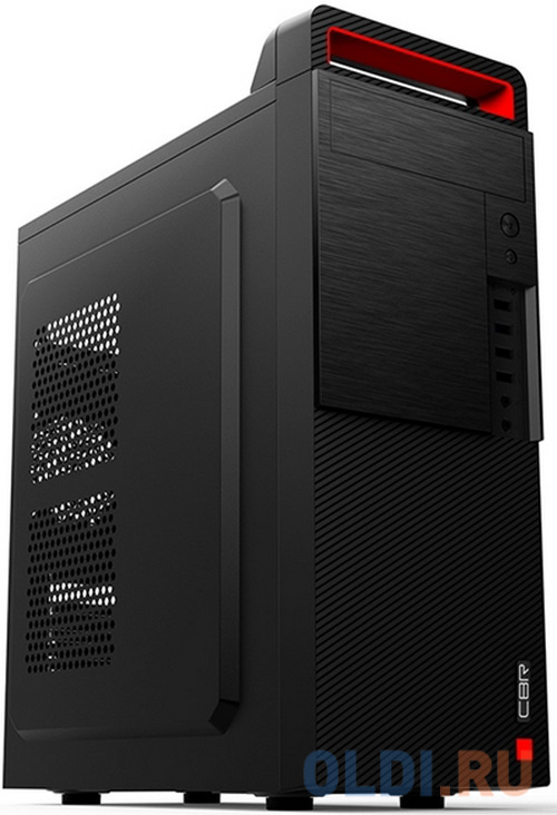 Корпус ATX CBR PCC-ATX-E191-WPSU Без БП чёрный