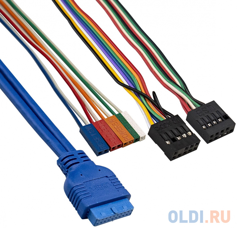 Корпус Minitower ExeGate QA-412U-XP350 (mATX, БП XP350 с вент. 12см, 2*USB+2*USB3.0, аудио, черный) фото