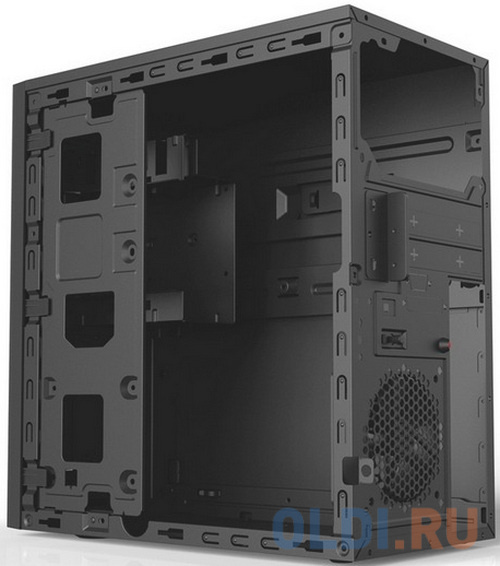 Корпус microATX Powerman EK303BK Без БП чёрный фото