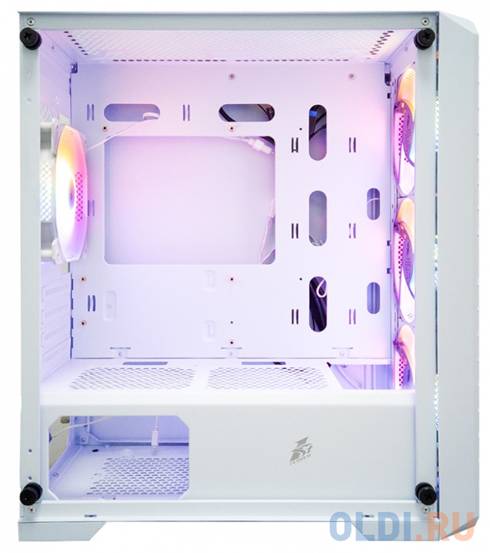 Корпус microATX 1stPlayer TRILOBITE T5 Без БП белый фото