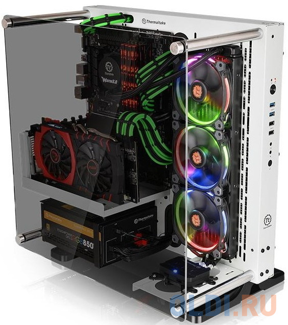 Case Tt Core P3  TG   [CA-1G4-00M6WN-05]  ATX/ Wall Mount/ white / no PSU / Snow Edition фото
