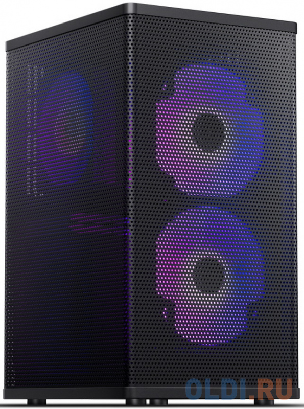 

Корпус mini-ITX Jonsbo VR3 Без БП чёрный, Черный