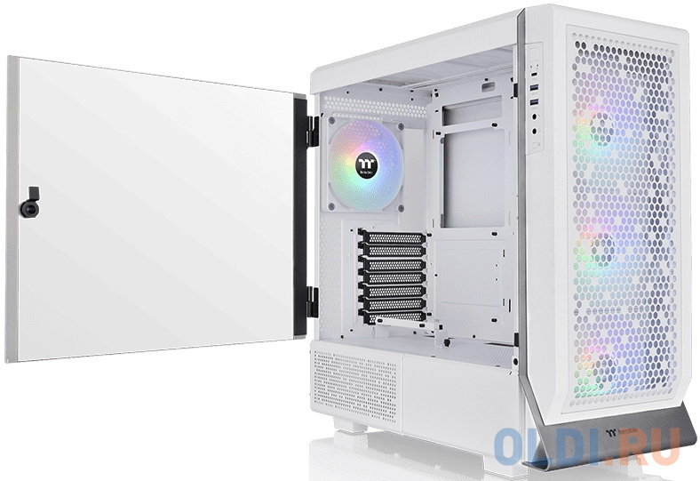 Корпус ATX Thermaltake Ceres 500 TG Без БП белый фото