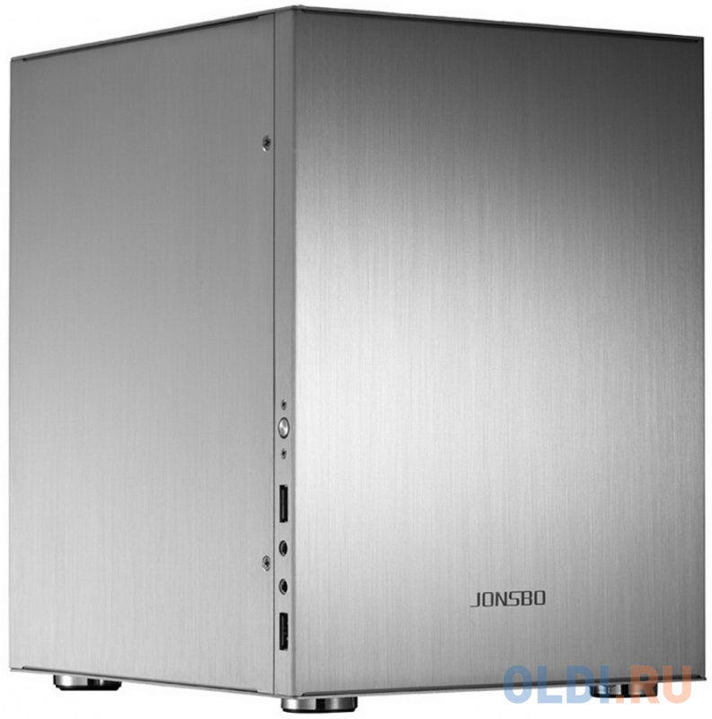 

Корпус microATX Jonsbo C2 Без БП серебристый