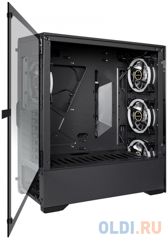 Корпус ATX Exegate i3 MAX-PPH500 700 Вт чёрный фото