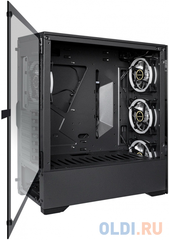 Корпус ATX Exegate i3 MAX-PPH700 700 Вт чёрный фото