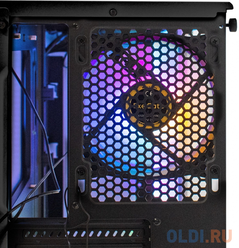 Корпус ATX Exegate Mistery X4 Без БП чёрный фото