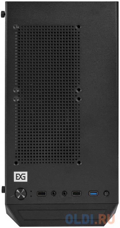 Корпус ATX Exegate Mistery X4 Без БП чёрный фото
