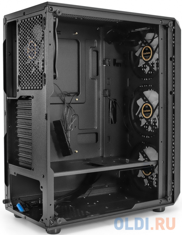 Корпус ATX Exegate Mistery X4-NPX500 500 Вт чёрный фото