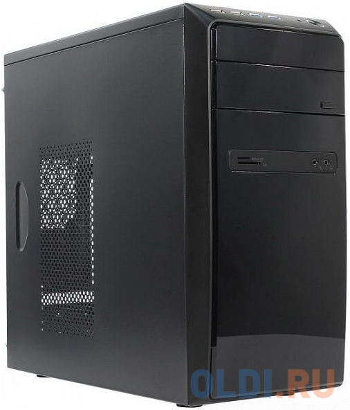 

Корпус microATX Powerman ES726BK 450 Вт чёрный, Черный