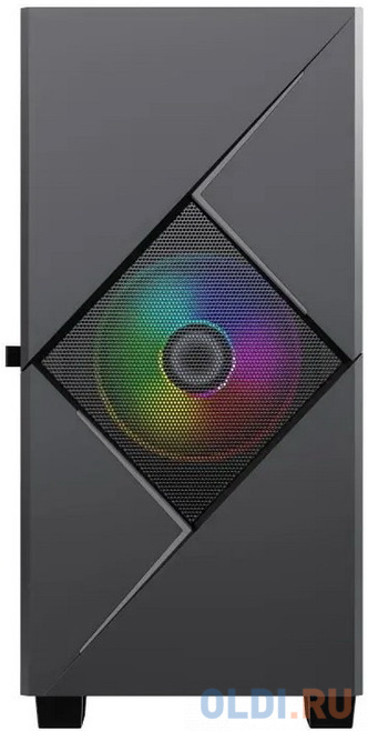 Корпус microATX GameMax Cyclops BG Без БП чёрный фото
