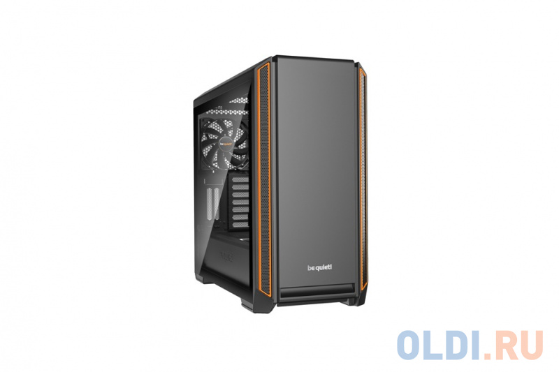 Корпус be quiet! SILENT BASE 601 Orange / midi-tower / side window / BGW25
