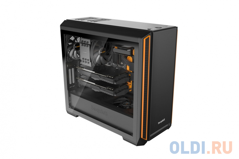 Корпус be quiet! SILENT BASE 601 Orange / midi-tower / side window / BGW25 фото