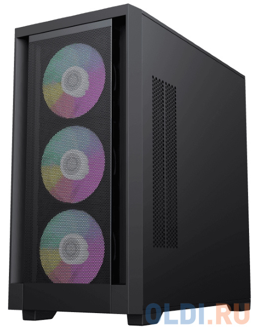 Корпус microATX GameMax DEFENDER MB Без БП чёрный фото