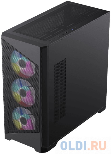 Корпус microATX GameMax Destroyer MB Без БП чёрный фото