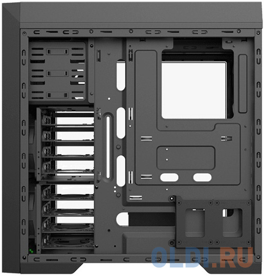 Корпус microATX GameMax Destroyer MB Без БП чёрный фото