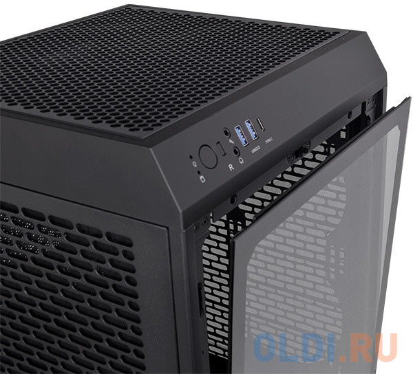 Корпус mini-ITX Thermaltake Tower 200 Без БП чёрный Корпус mini-ITX Thermaltake Tower 200 Без БП чёрный фото