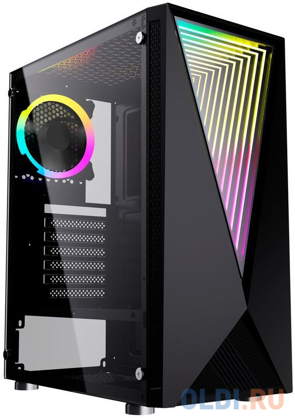 Корпус ATX GMNG GG-CC100 Без БП чёрный