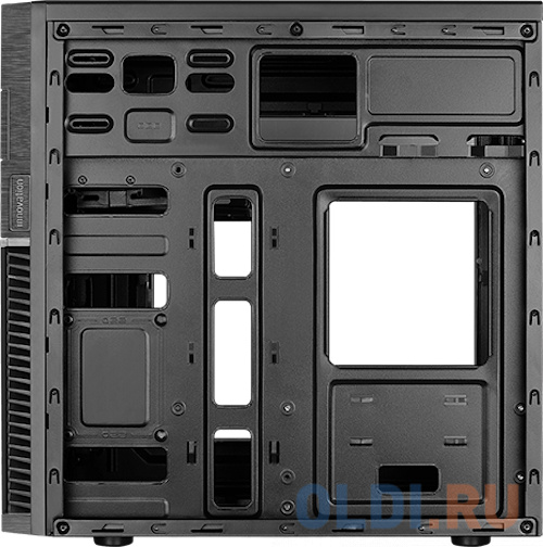 Корпус microATX Aerocool Cs-105 Blue Без БП чёрный синий фото