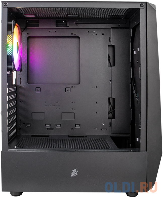 Корпус ATX 1stPlayer INFINITE SPACE IS6 Без БП чёрный фото