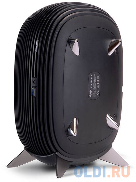 Корпус Inwin CF15 (B1) IP-AD200C7-2 черный 200W miniITX 1xUSB3.1 audio bott PSU фото