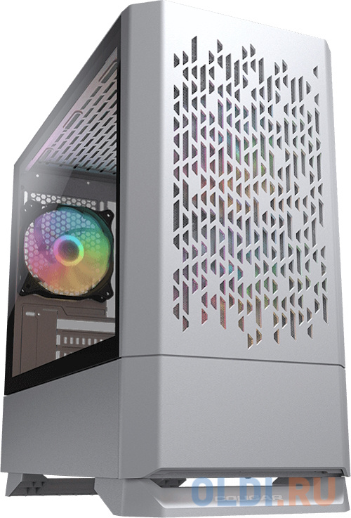 

Cougar MG140 Air RGB White, 3х120мм ARGB Fan, ARGB Fan Hub, без БП, белый, mATX