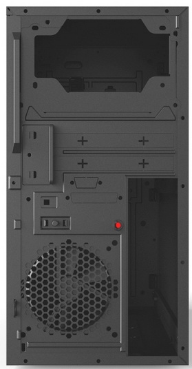 Корпус microATX Powerman EK303 300 Вт чёрный фото