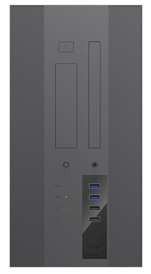 Корпус microATX Powerman EK303 300 Вт чёрный фото