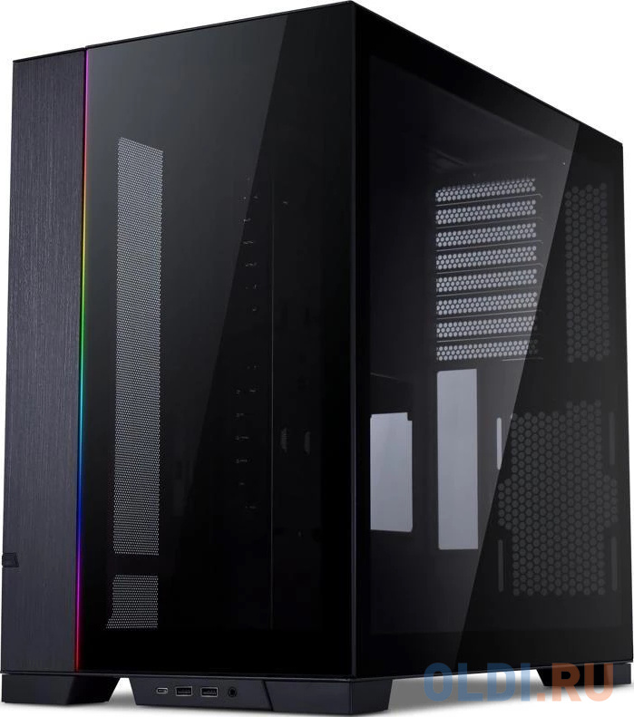 Корпус ATX Lian Li O11 Dynamic Evo Black Без БП чёрный фото