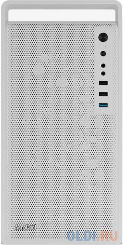 Корпус microATX Aerocool CS-109-S-WT-v1 Без БП белый фото