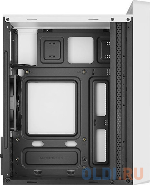 Корпус microATX Aerocool CS-109-S-WT-v1 Без БП белый фото