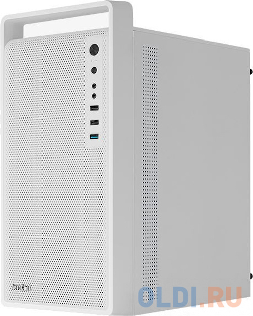Корпус microATX Aerocool CS-109-S-WT-v1 Без БП белый фото