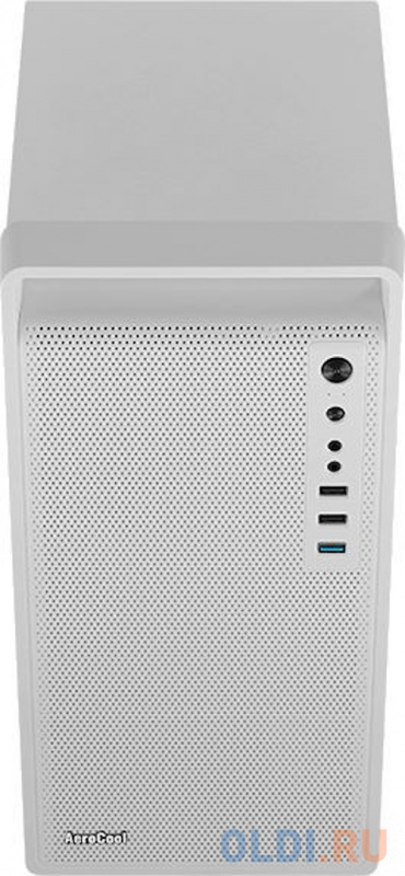 Корпус microATX Aerocool CS-109-S-WT-v1 Без БП белый фото