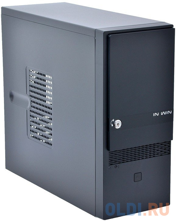 Midi Tower InWin EC046 Black 450W RB-S450HQ7-0 U3.0*2+A(HD) + key lock & key ATX