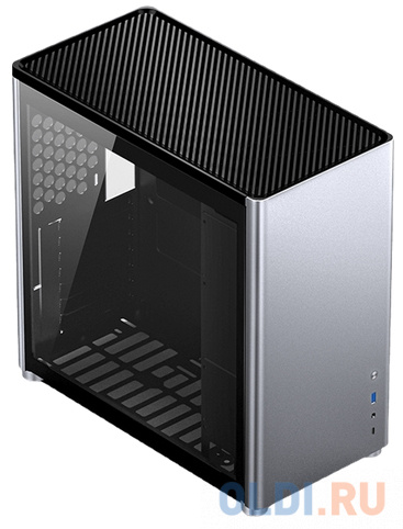 

Корпус компьютерный ATX/ JONSBO D40 Silver TG, ATX case, 1xU3.0+1xType-C, Combo Audio, 1.5mm aluminium +metal