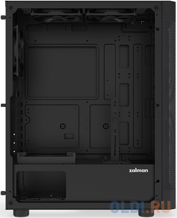 Корпус MidiTower Zalman I4 black (ATX, MESH, 2x3.5", 2x2.5", 1xUSB2.0, 2xUSB3.0, 6x120mm) (Zalman I4) - фото 7