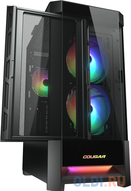 

орпус Cougar Duoface RGB черный