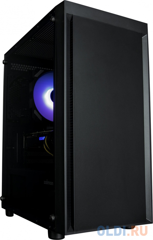 Корпус microATX Zalman T3 PLUS Без БП чёрный, размер MicroATX Mini Tower, цвет черный - фото 3