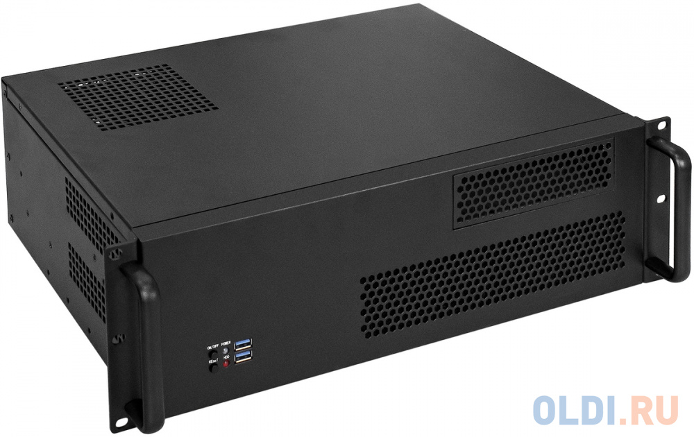 Серверный корпус ExeGate Pro 3U330-02 &lt;RM 19", высота 3U, глубина 330, БП 1000PPH-SE 80 PLUS® Bronze, USB&gt; - EX293671RUS