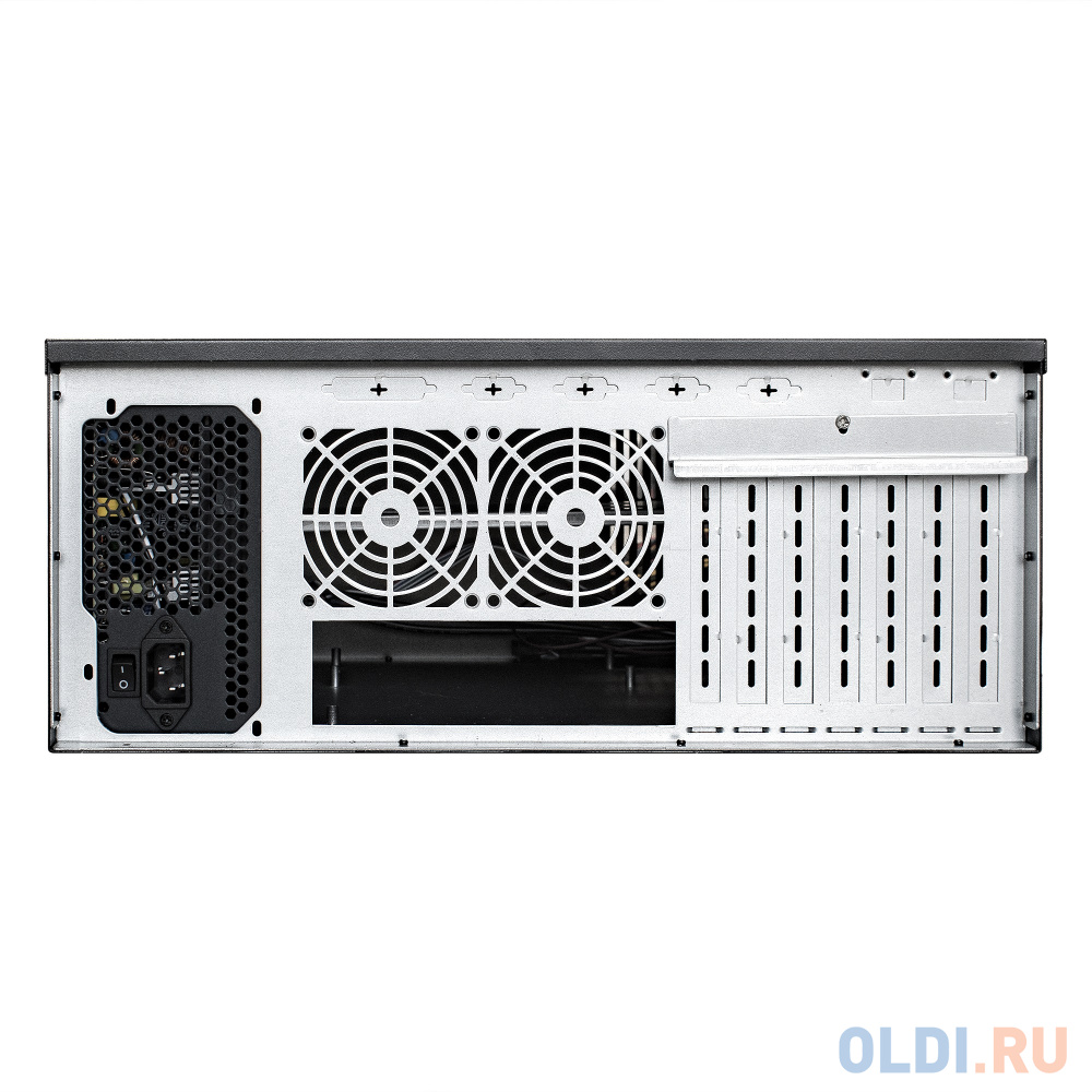 Серверный корпус ExeGate Pro 4U300-08 &lt;RM 19", высота 4U, глубина 300, БП 900PPH-SE 80 PLUS® Bronze, USB&gt; - EX293676RUS