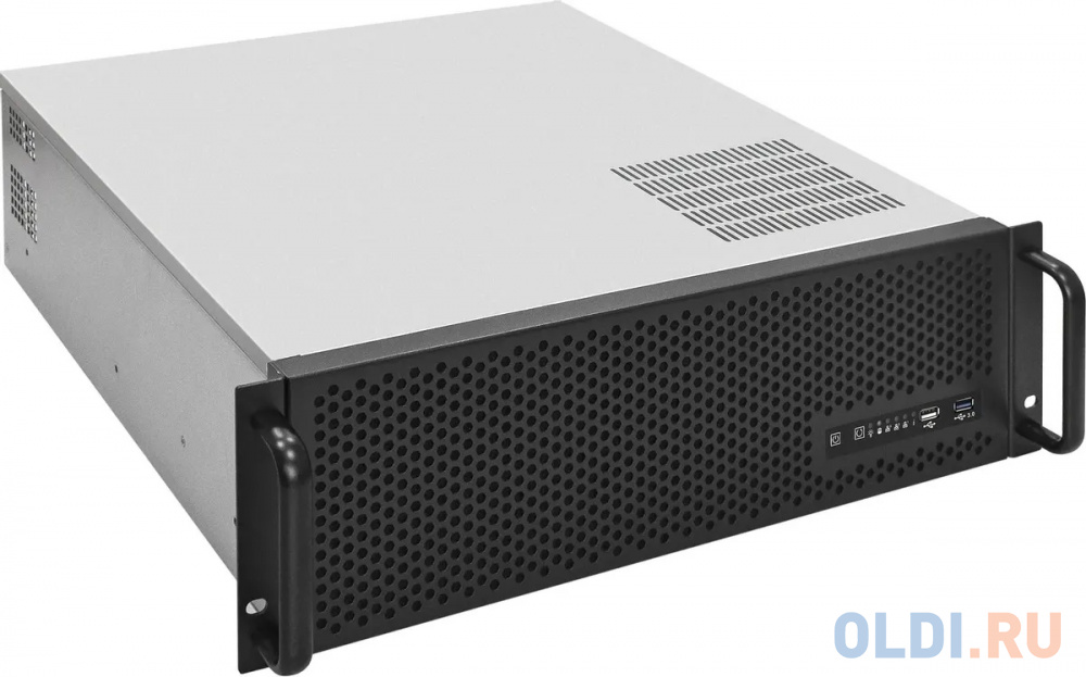Серверный корпус ExeGate Pro 3U450-09 &lt;RM 19", высота 3U, глубина 450, БП 2U-500ADS, USB&gt; - EX293900RUS
