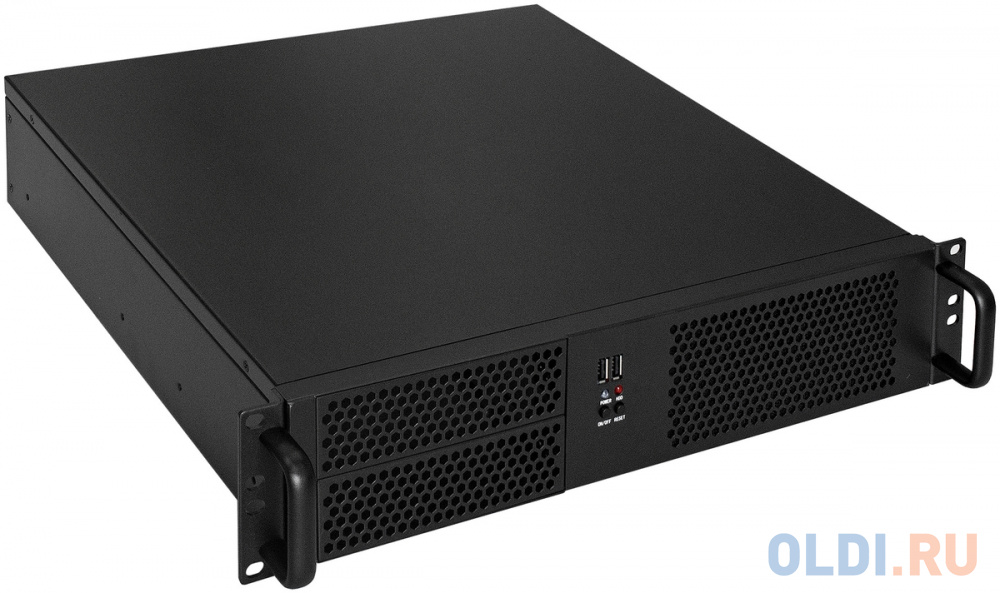 Серверный корпус ExeGate Pro 2U390-04 &lt;RM 19", высота 2U, глубина 390, БП 600ADS, USB&gt; - EX264959RUS