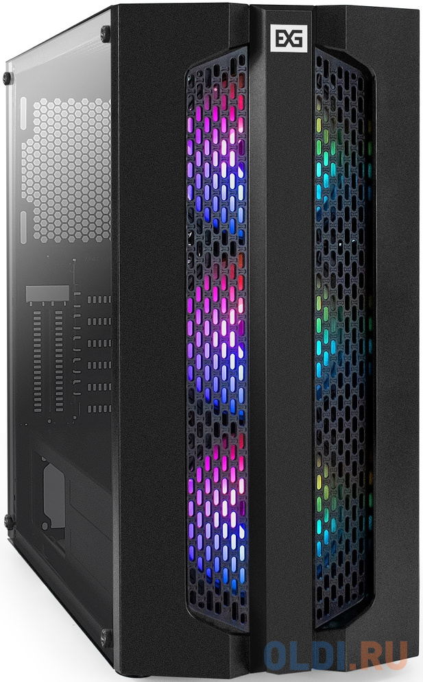 Корпус ATX Exegate EVO-9205 Без БП чёрный